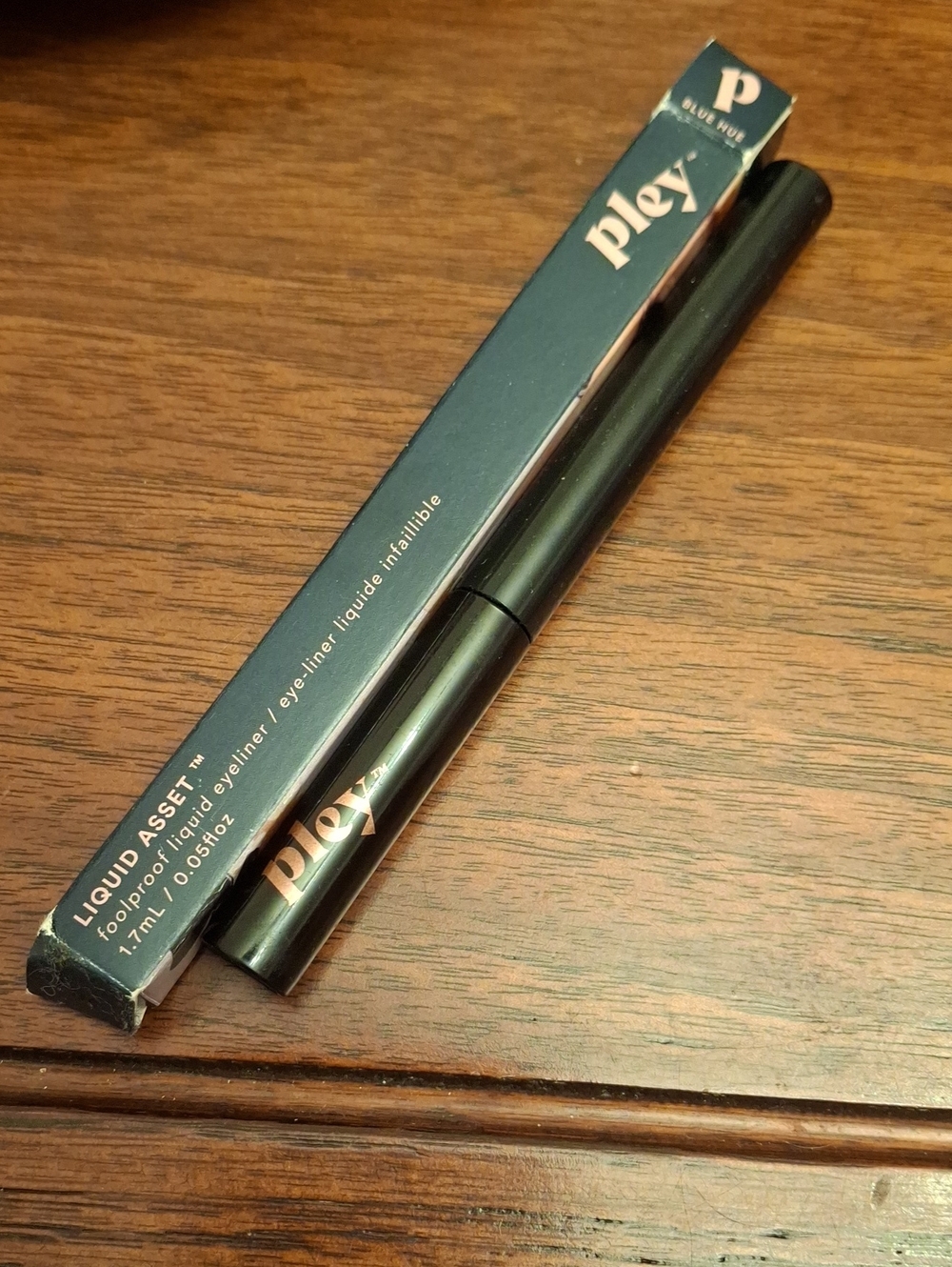 Pley Liquid Asset Foolproof Liquid Eyeliner 1.7ml New - Blue Hue